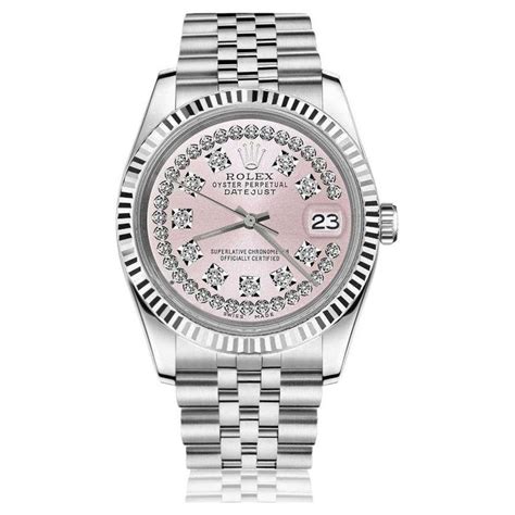 rolex oyster perpetual pink numbers